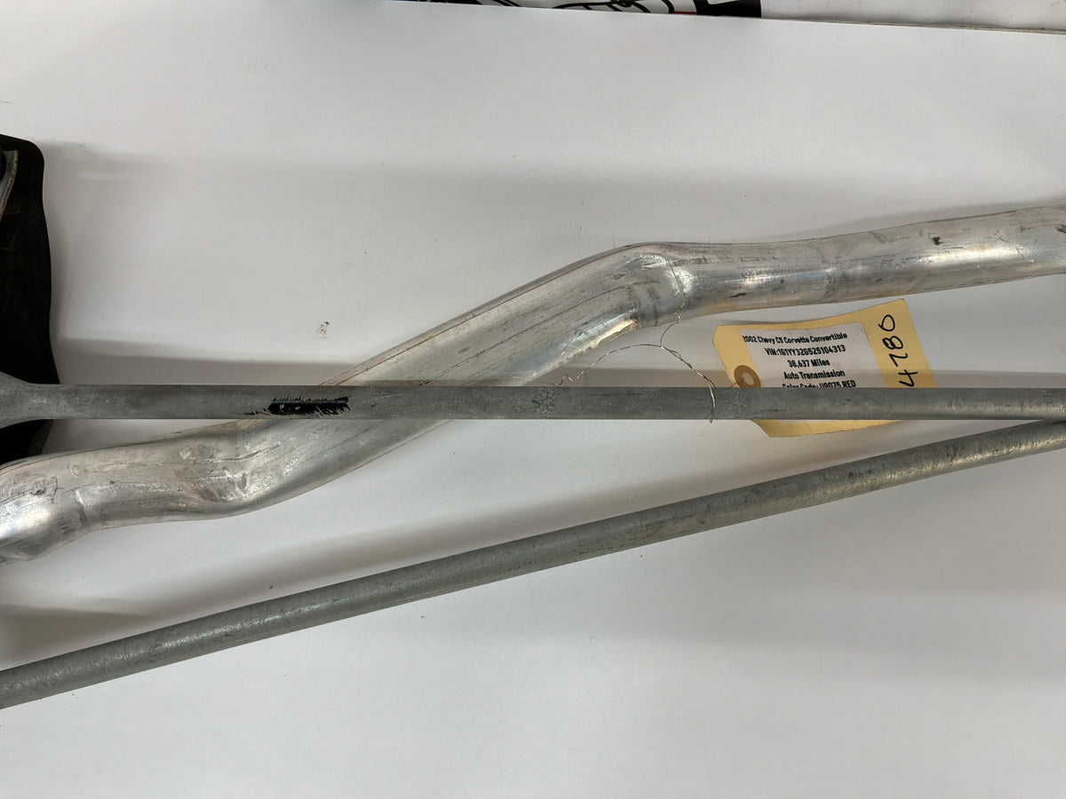 2002 Chevy Corvette Convertible Windshield Wiper Linkage Transmission w/ Motor OEM