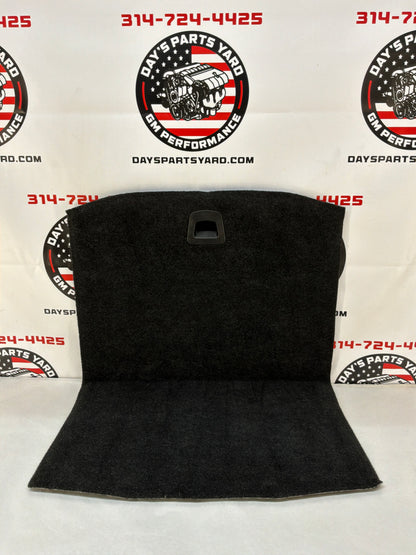2016 Cadillac CTS-V Trunk Spare Tire Cover Carpet OEM