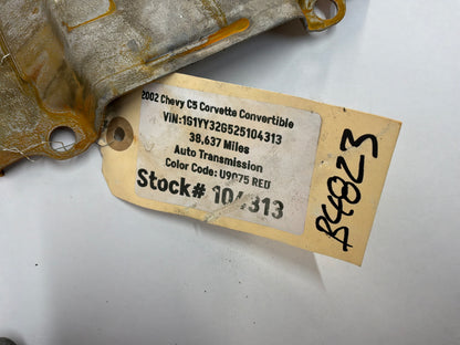 2002 Chevy C5 Corvette Convertible Aluminum Batwing Oil Pan w/ Windage Tray & Pick Up Tube OEM