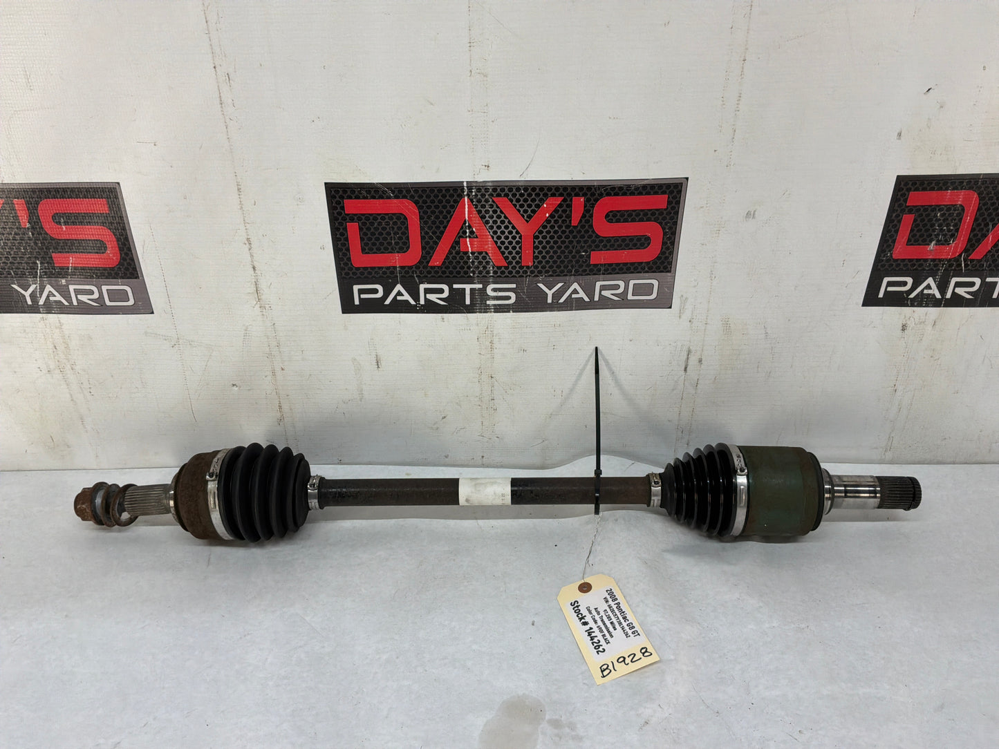 2008 Pontiac G8 GT LH Driver Rear CV Axle Half Shaft OEM