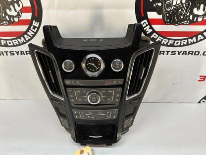 2009 Cadillac CTS-V Radio CD Navigation Climate Control Dash Panel Unit HVAC OEM