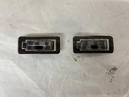2008 Pontiac G8 GT Trunk Deck Lid License Plate Tag Lights Lamps Housings OEM