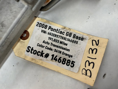 2008 Pontiac G8 Base Steering Rack and Pinion OEM