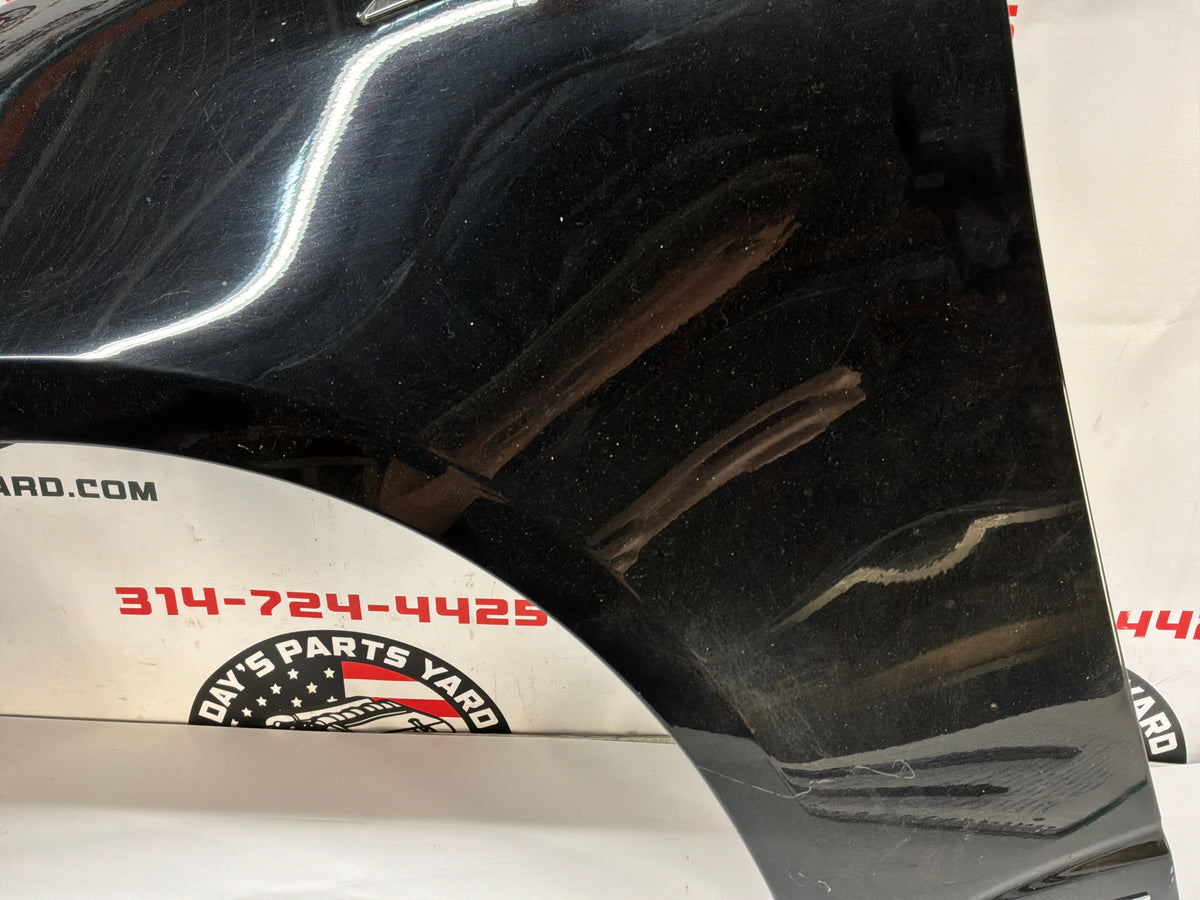 2009 Cadillac CTS-V LH Driver Front Fender Black OEM