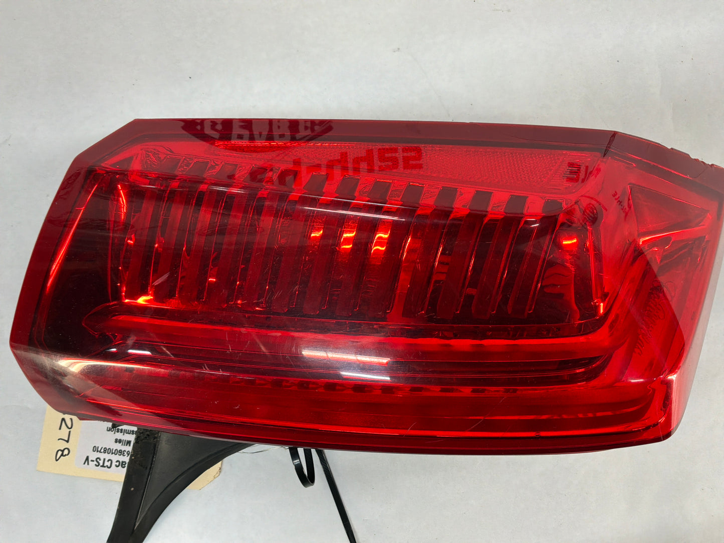2016 Cadillac CTS-V LH Driver Taillight Tail Light Lamp OEM