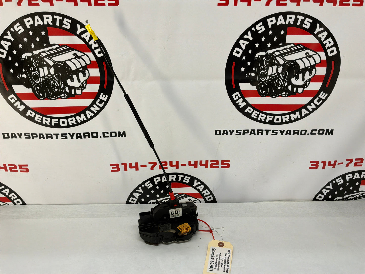 2017 Chevy SS Sedan RH Passenger Rear Door Lock Actuator OEM