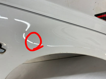 2008 Pontiac G8 GT RH Passenger Front Fender White OEM