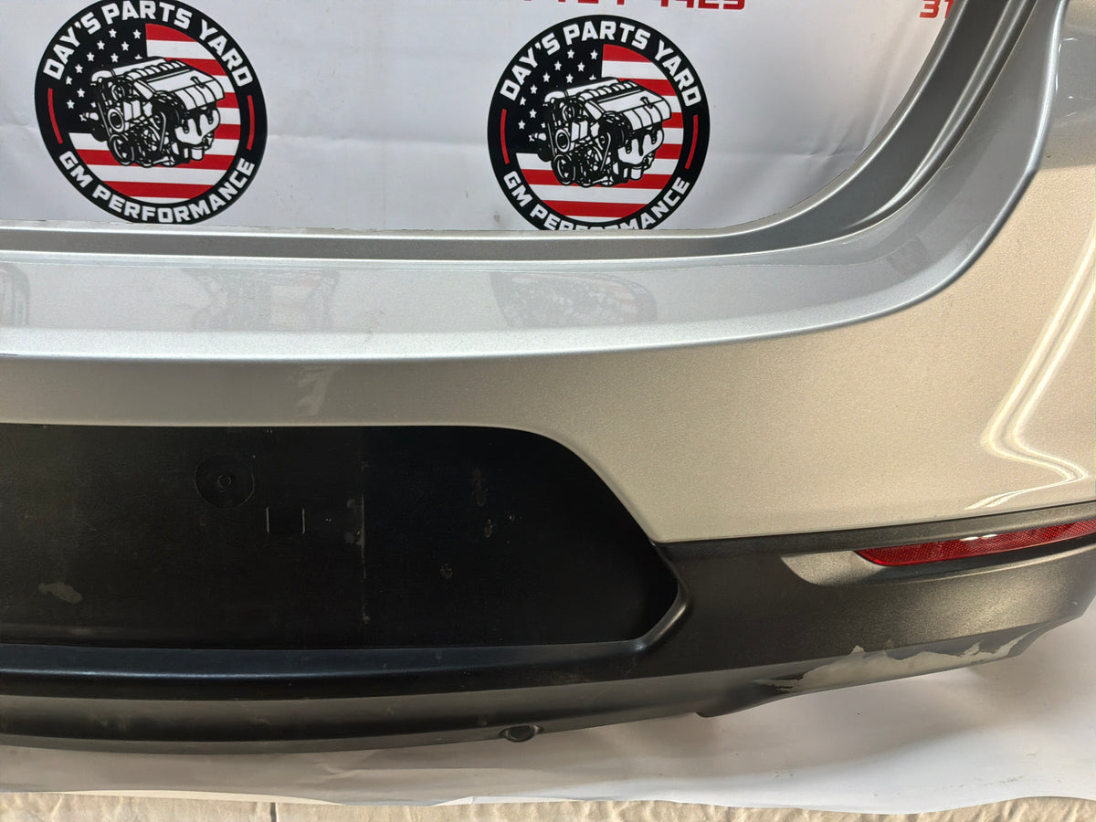 2014 Chevy SS Sedan Complete Rear Bumper Cover Panel Silver OEM