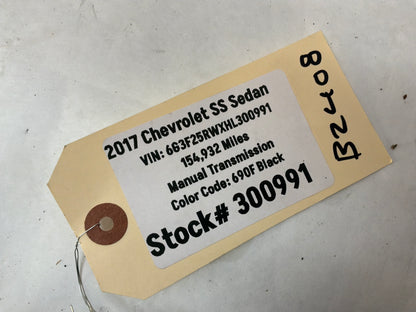2017 Chevy SS Sedan LH Driver Knee Dash Airbag Air Bag OEM