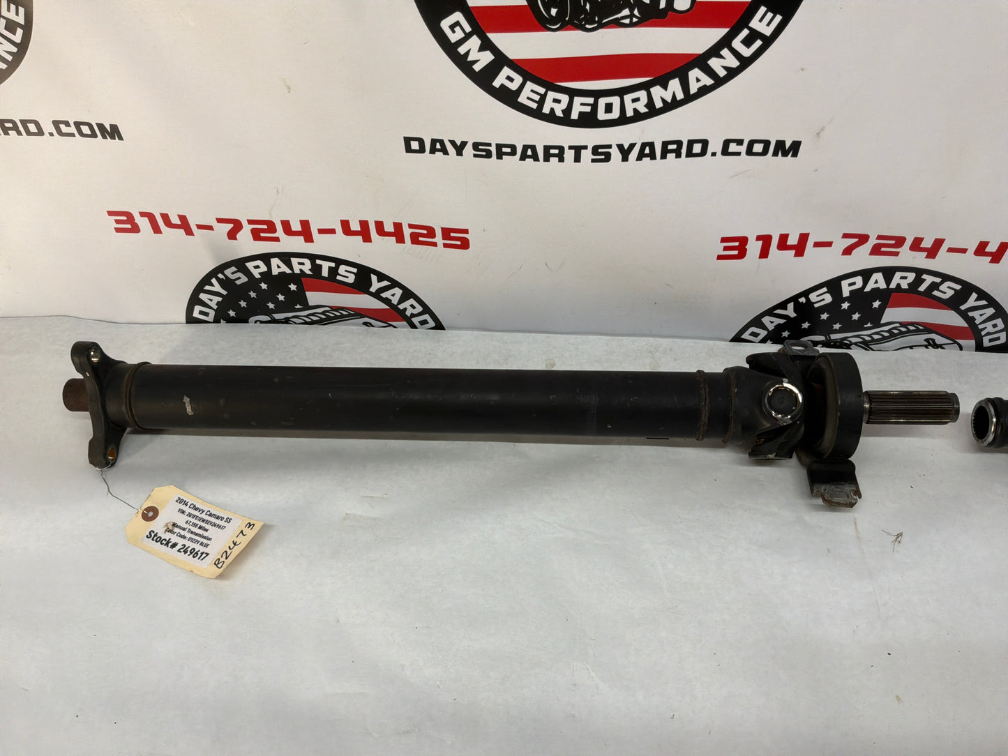 2014 Chevy Camaro SS Driveshaft Drive Propeller Shaft Line OEM