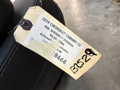 2019 Chevy Camaro SS LH Driver Front Leather Seat OEM