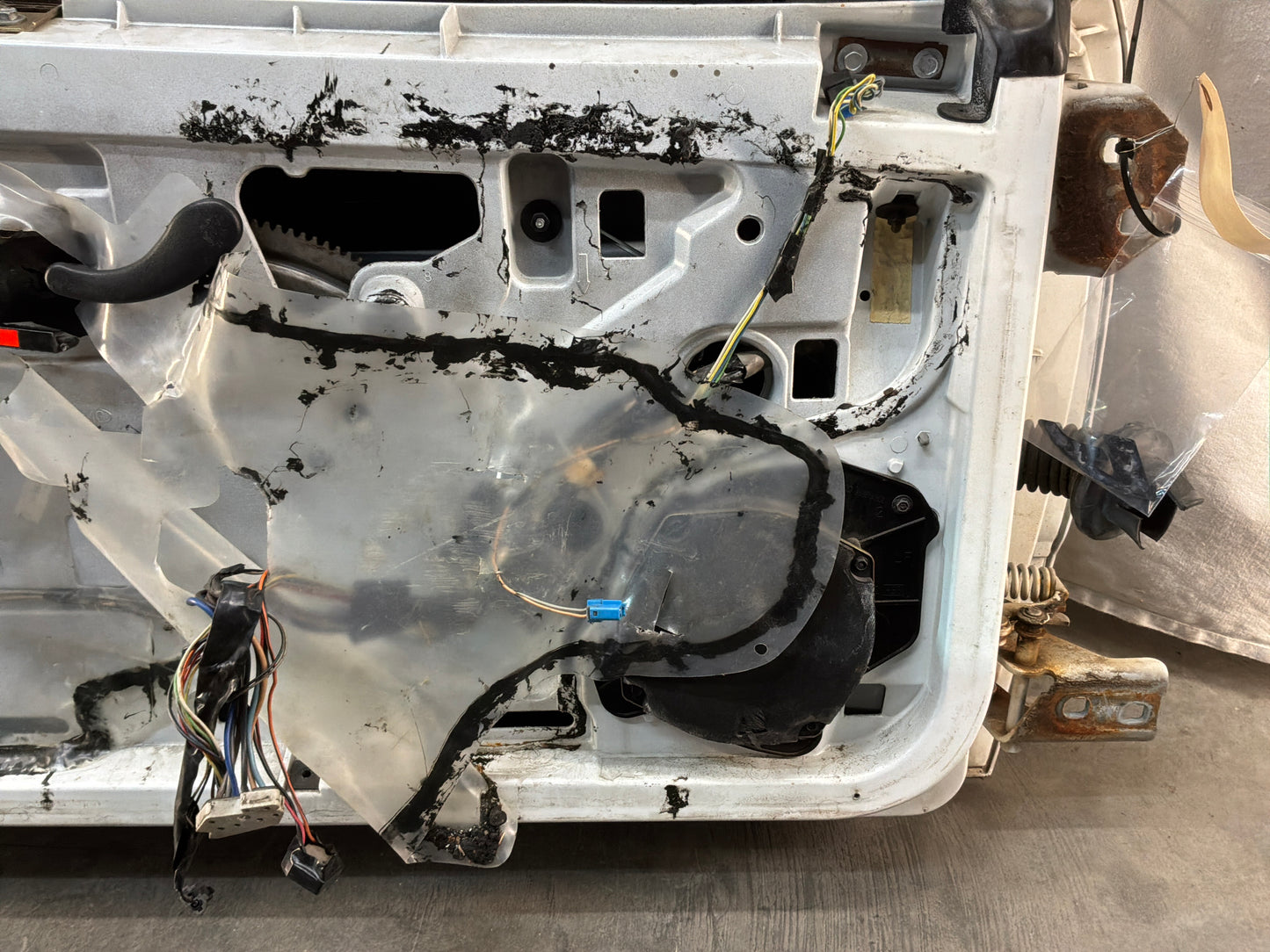 1999 Pontiac Trans Am WS6 LH Driver Exterior Door OEM White