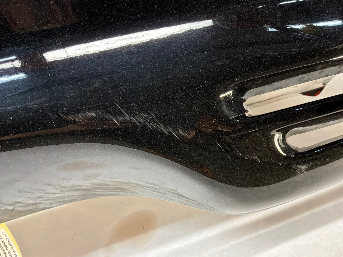1999 Chevy C5 Corvette Rear Bumper Cover Black OEM