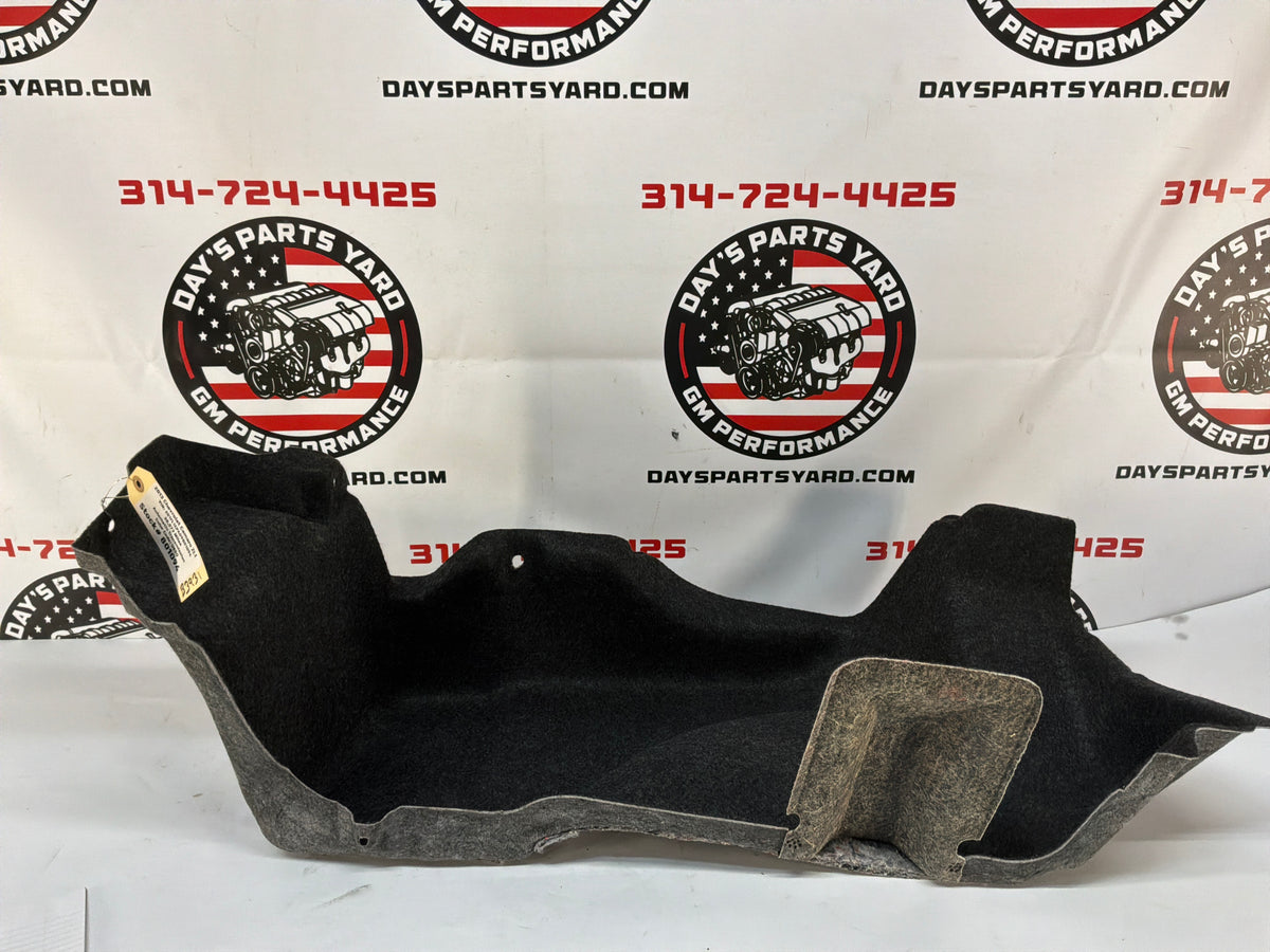 2013 Chevy Camaro ZL1 LH Driver Interior Quarter Panel Trunk Compartment Felt Carpet Liner OEM
