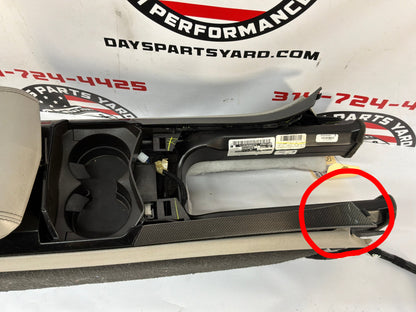 REPICTURE TAKE TRIM OFF AND PUT WITH B4531   2009 Cadillac CTS-V Center Console Armrest Gray Grey OEM - Day's Parts Yard