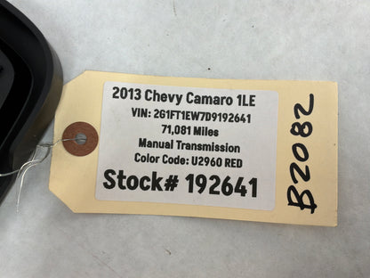2013 Chevy Camaro 1LE Overhead Over Head Console Dome Light Frame Bezel Bracket OEM