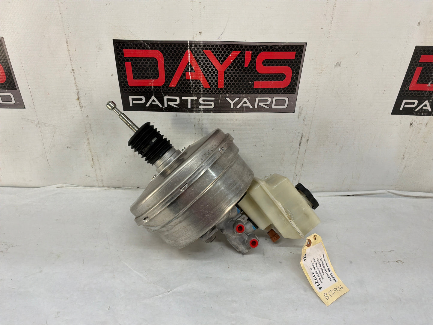 2015 Chevy SS Sedan Brake Booster Master Cylinder and Reservoir OEM