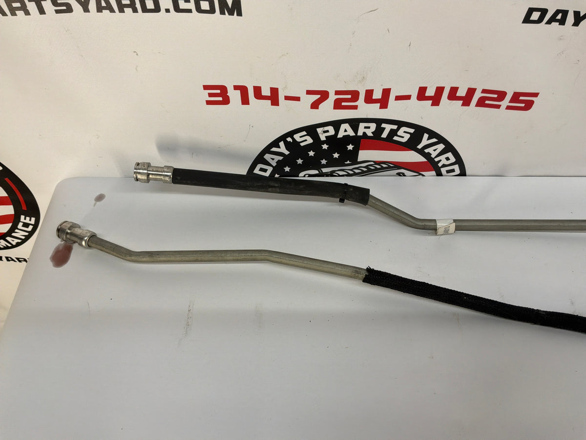 2013 Chevy Camaro ZL1 Rear End Rearend Differential Cooler Lines Hoses Tubes Pipes OEM