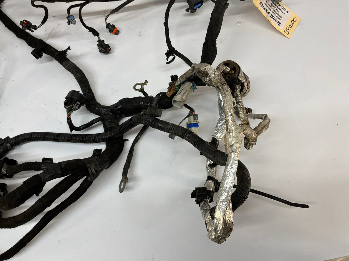2009 Cadillac CTS-V Engine Motor Transmission Wire Wiring Harness OEM