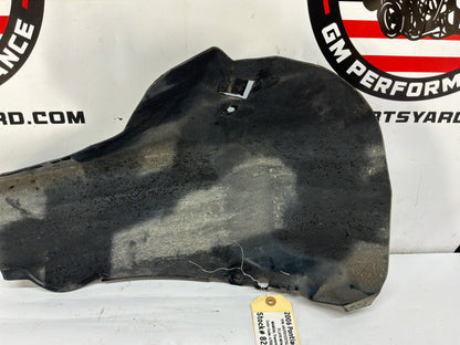 2006 Pontiac GTO LH Driver Rear Wheel Well House Fender Liner OEM