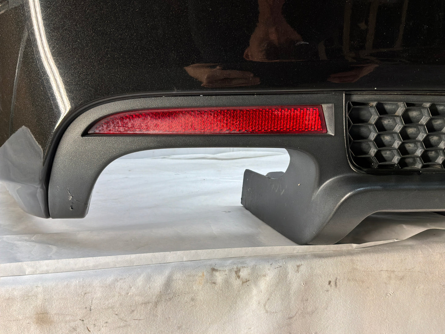 2008 Pontiac G8 GT Rear Bumper Cover w/ Valance Black OEM