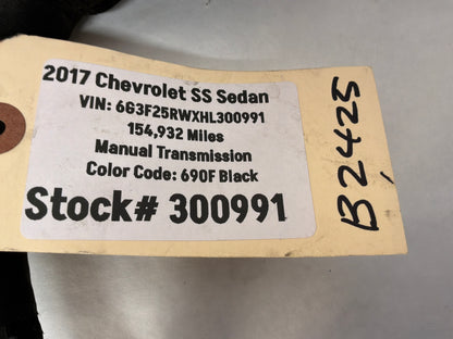 2017 Chevy SS Sedan Fire Wall Front Chassis Engine Bay Wire Wiring Harness OEM