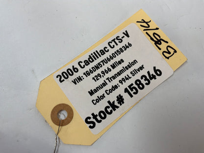 2006 Cadillac CTS-V Exterior Door Handle Set OEM