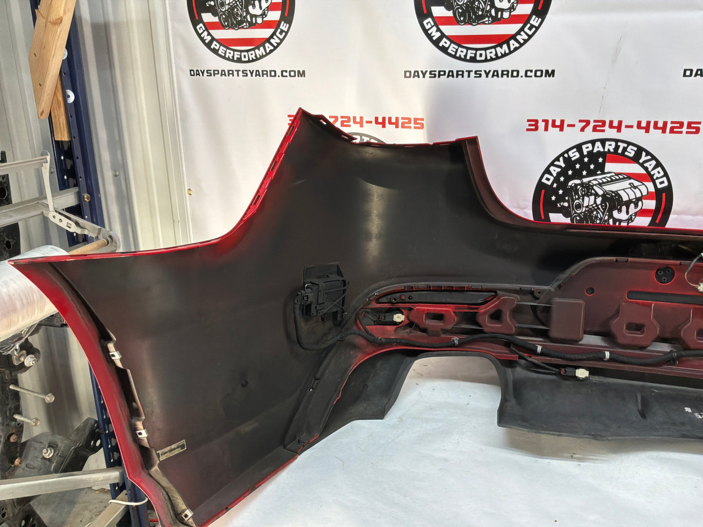 2014 Chevy SS Sedan Rear Bumper Cover Red OEM