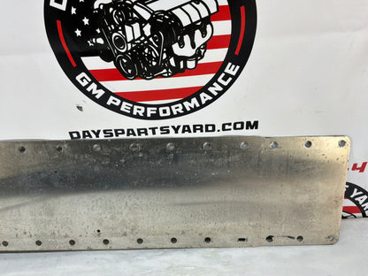 2007 C6 Corvette Convertible Torque Tube Tunnel Brace Cover Heat Shield OEM