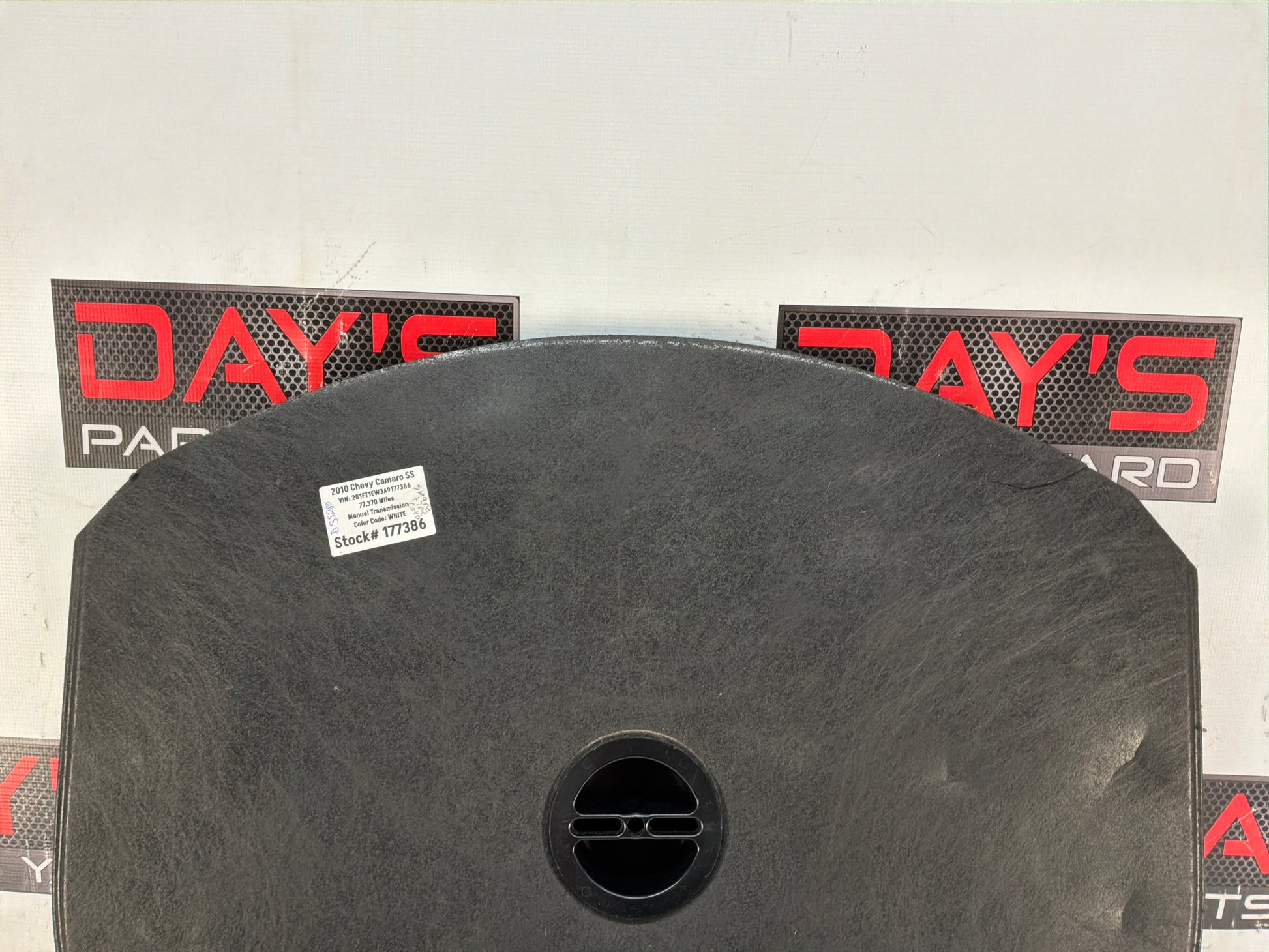 Spare tire cover - Day's Parts Yard