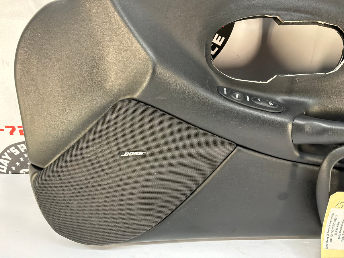 2002 Chevy Corvette Convertible RH Passenger Interior Door Panel OEM