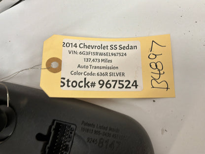 2014 Chevy SS Sedan Rear View Rearview Mirror Auto Dimming & OnStar OEM
