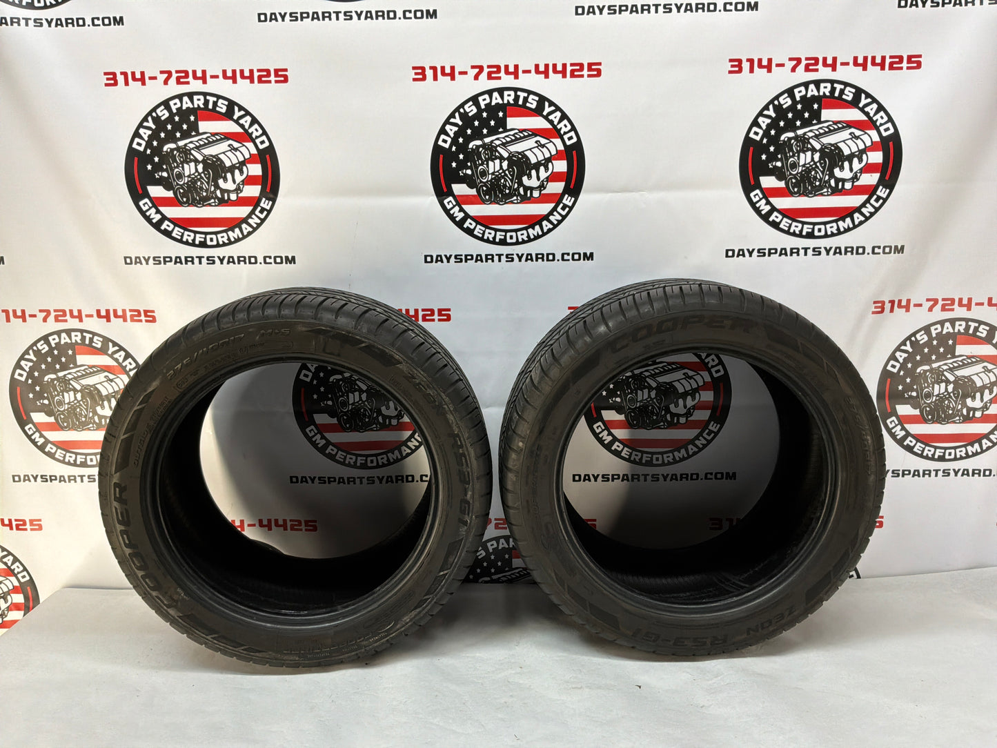 Zeon Cooper Tires 275/40/17 Set of 2