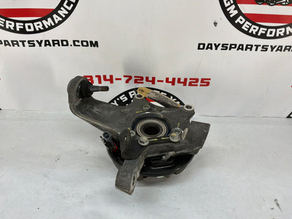 2007 C6 Corvette Convertible LH Driver Rear Suspension Spindle Knuckle Hub Wheel Bearing OEM