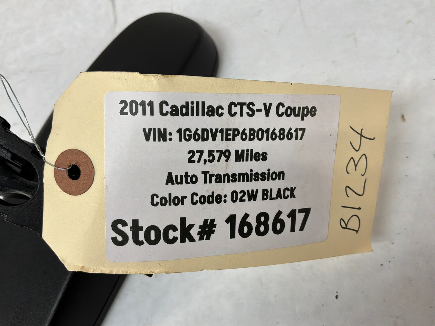 2011 Cadillac CTS-V Coupe Rearview Mirror OnStar OEM