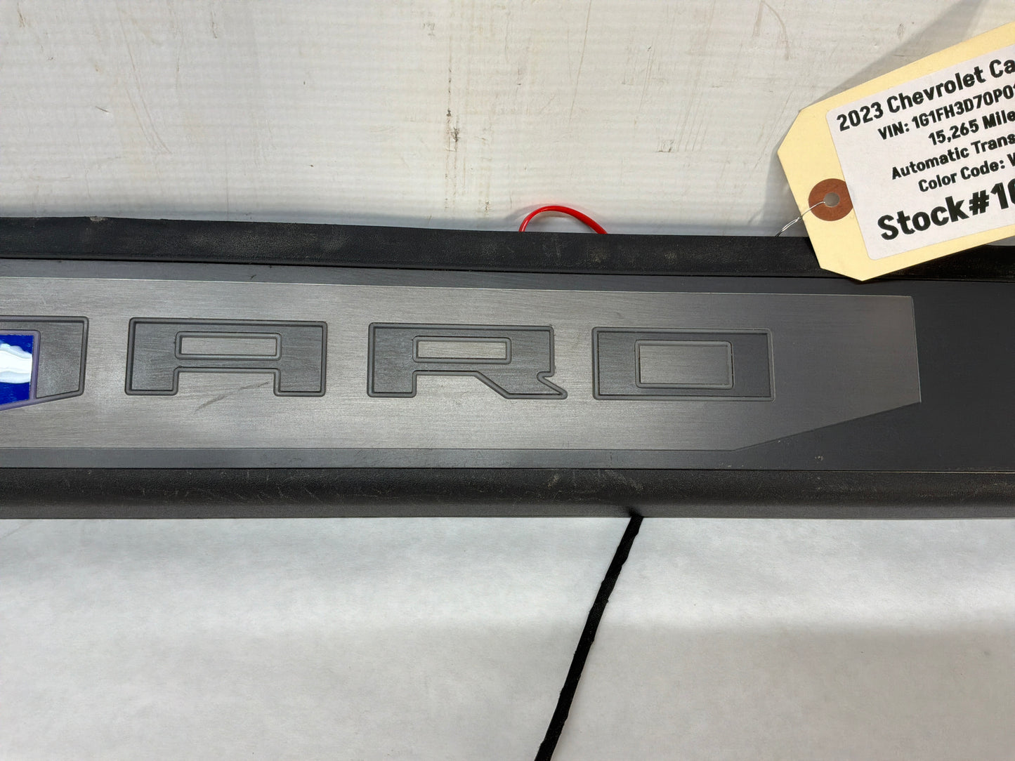 2023 Chevy Camaro SS RH & LH Illuminated Door Sill Trim Scuff Plate Panel OEM