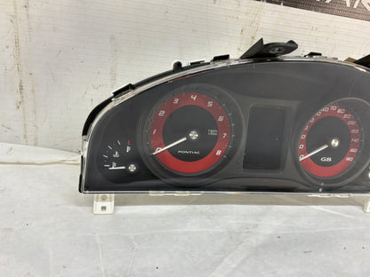 2008 Pontiac G8 GT Gauge Cluster Speedometer Instrument Panel Red Hot OEM