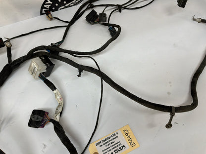 2009 Cadillac CTS-V Front Headlight Lamp Core Support Wire Wiring Harness OEM