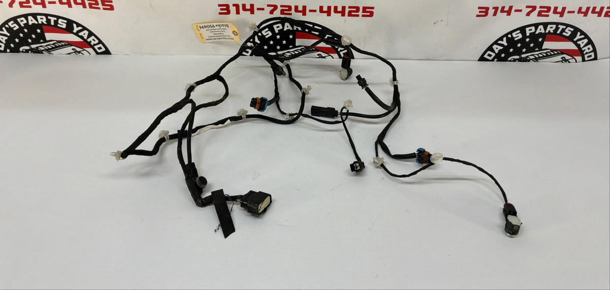 2014 Chevy SS Sedan Rear Bumper Wire Wiring Harness w/Parking Assist Alarm Sensor OEM