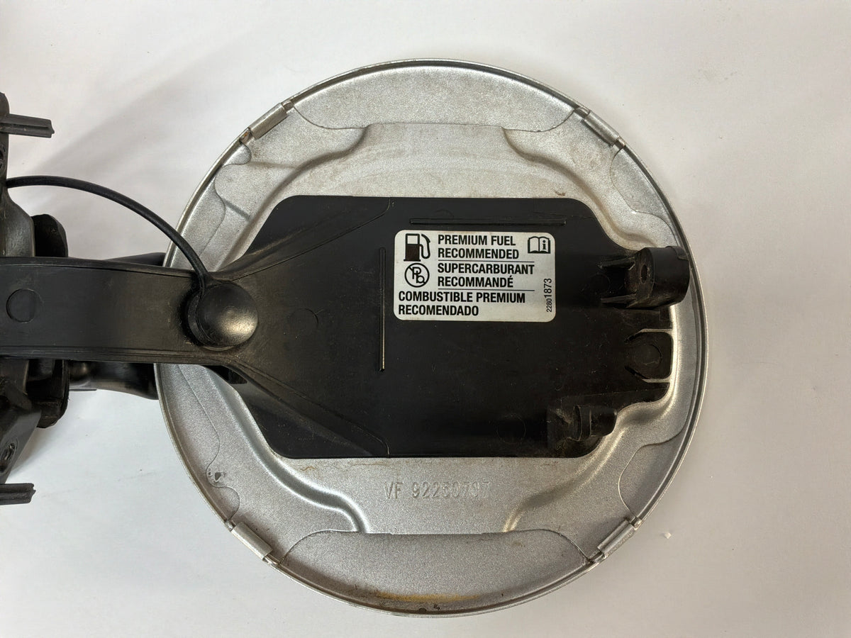 2014 Chevrolet SS Sedan Fuel Gas Door Cover w/ Cap Silver OEM