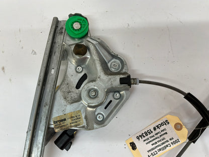 2006 Cadillac CTS-V LH Driver Front Window Reg w/ Motor OEM