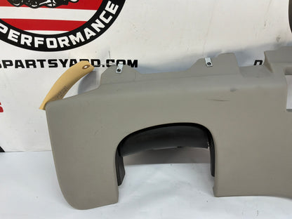 2009 Cadillac CTS- Dash Knee Bolster Column Cover Trim Panel OEM Light Titanium