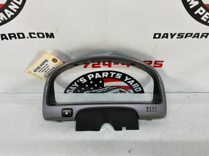 2005 Pontiac GTO Instrument Speedometer Gauge Cluster Bezel Trim Panel OEM