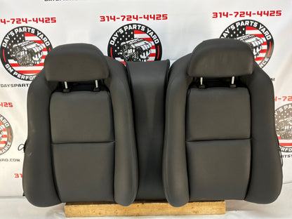2005 Pontiac GTO Black Leather Front and Rear Seats Set OEM