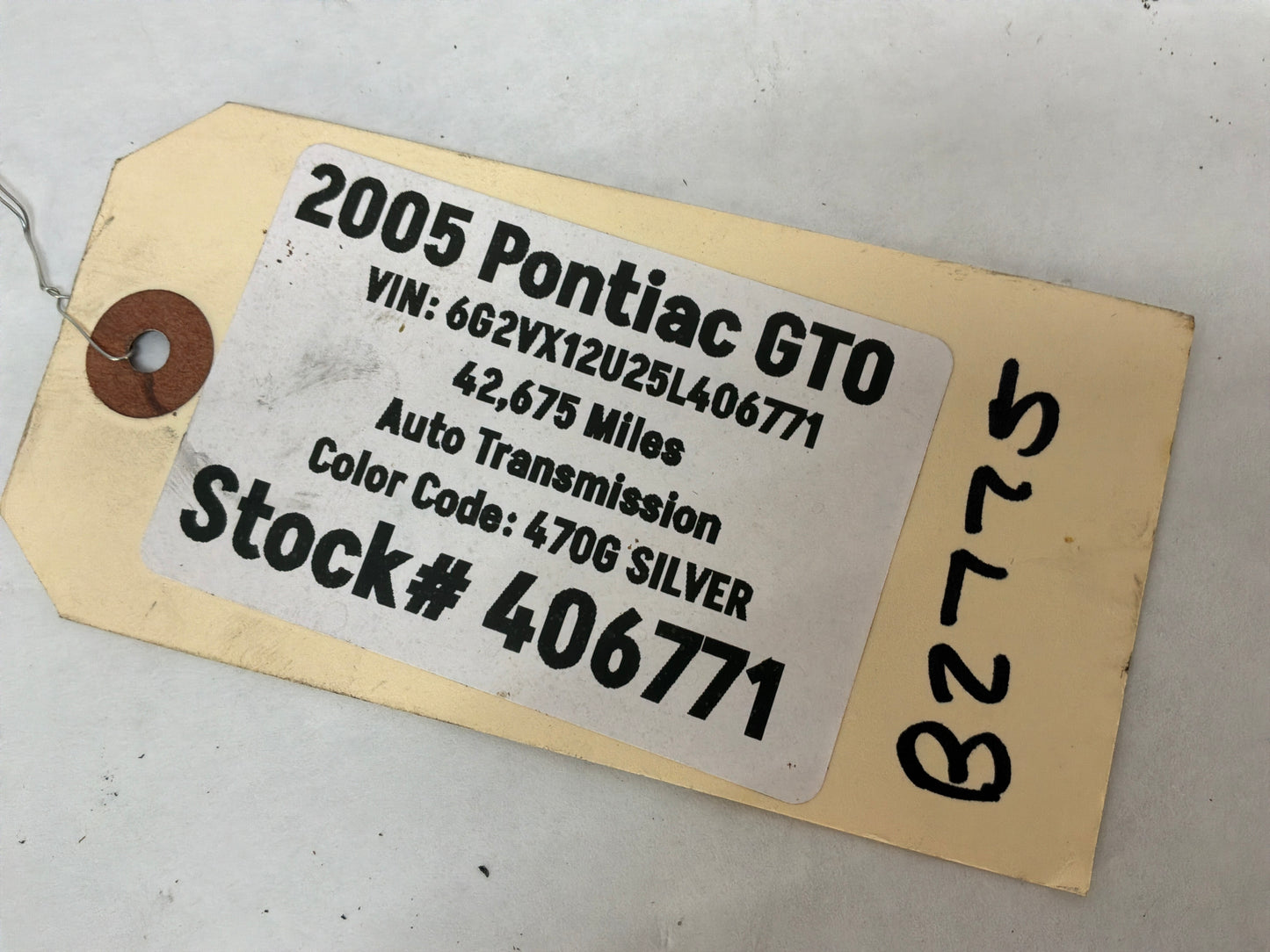 2005 Pontiac GTO LH Drive Front Door Vent w/Door Defroster Outlet Duct OEM