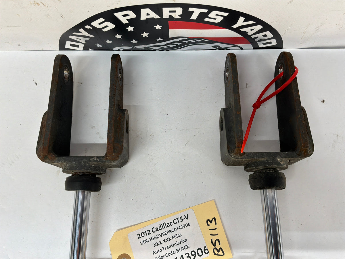 2012 Cadillac CTS-V Rear Suspension Double Adjustable QA1 Shocks