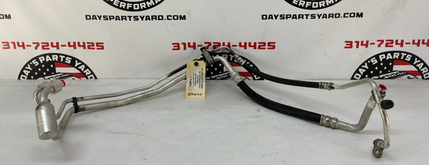 2014 Chevy SS Sedan AC A/C Air Conditioner Compressor Manifold Hose Line Tube OEM