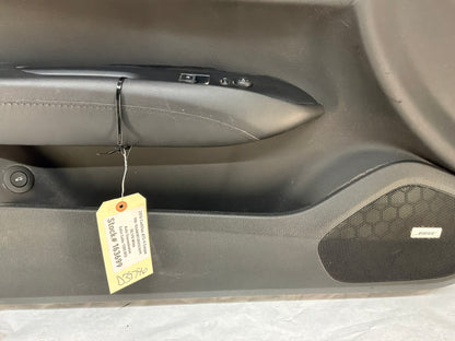 2016 Cadillac ATS-V Coupe LH Driver Front Interior Door Panel Trim OEM
