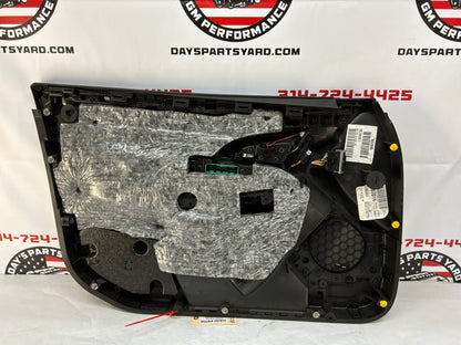 2017 Chevy SS Sedan RH Passenger Front Interior Door Panel Trim OEM