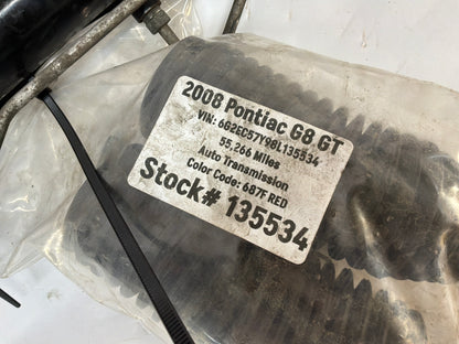 2008 Pontiac G8 GT Power Steering Rack and Pinion Gear Assembly OEM
